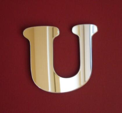 Letter U Mirror